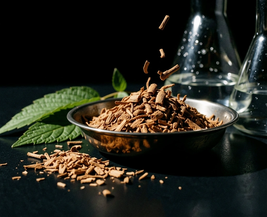 Scientific weighing of botanical ingredients